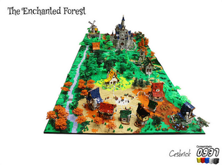 Illustration for article titled LEGO Enchanted Forest Is Like Something Out Of A Ghibli Anime